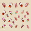 12 Sizes-24 Pcs Press On Nails Y559