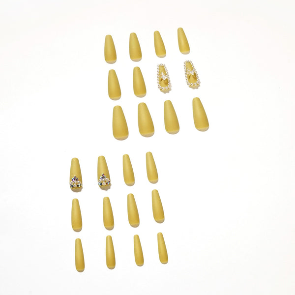 12 Sizes-24 Pcs Press On Nails JP1312