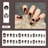 12 Sizes-24 Pcs Press On Nails S005