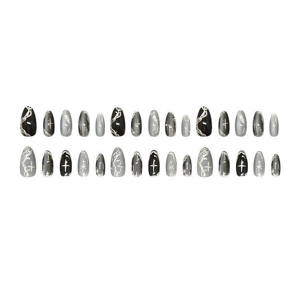 30 Pcs Press On Nails Z1224