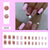 12 Sizes-24 Pcs Press On Nails W805