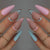 12 Sizes-24 Pcs Press On Nails JP1993