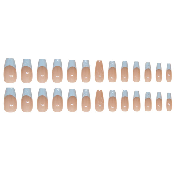 12 Sizes-24 Pcs Press On Nails Z870