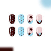 12 Sizes-24 Pcs Press On Nails C1345