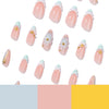 12 Sizes-24 Pcs Press On Nails JP4404