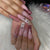 12 Sizes-24 Pcs Press On Nails JP1714