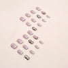 12 Sizes-24 Pcs Press On Nails W831