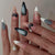 12 Sizes-24 Pcs Press On Nails C1414