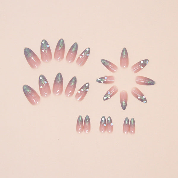 12 Sizes-24 Pcs Press On Nails Z857
