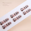 12 Sizes-24 Pcs Press On Nails T037