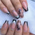 12 Sizes-24 Pcs Press On Nails Z520