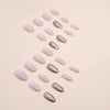12 Sizes-24 Pcs Press On Nails W1112