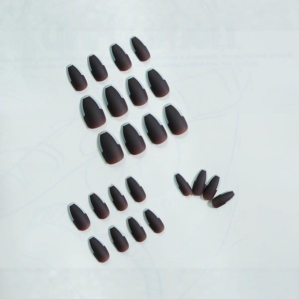 12 Sizes-24 Pcs Press On Nails JP831