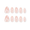 12 Sizes-24 Pcs Press On Nails JP4419