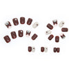 12 Sizes-24 Pcs Press On Nails R634