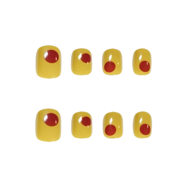 12 Sizes-24 Pcs Press On Nails JP1441