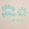 12 Sizes-24 Pcs Press On Nails W1412