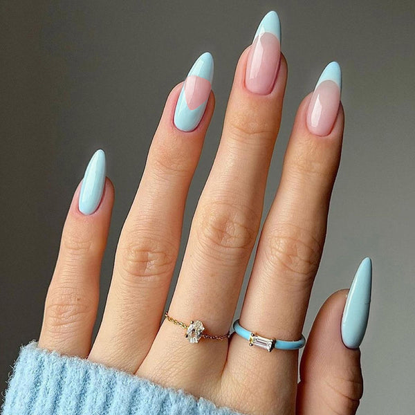 12 Sizes-24 Pcs Press On Nails W673