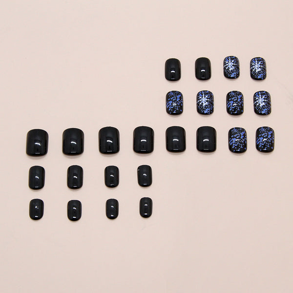 12 Sizes-24 Pcs Press On Nails W1870