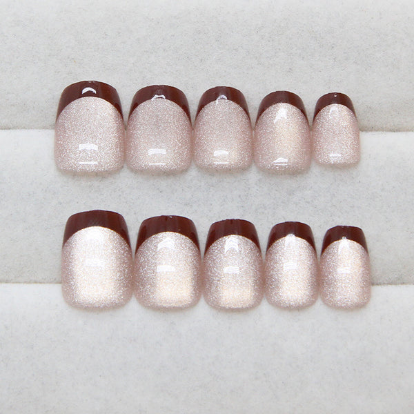 12 Sizes-24 Pcs Press On Nails MY097