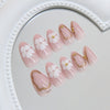 12 Sizes-24 Pcs Press On Nails Z1263