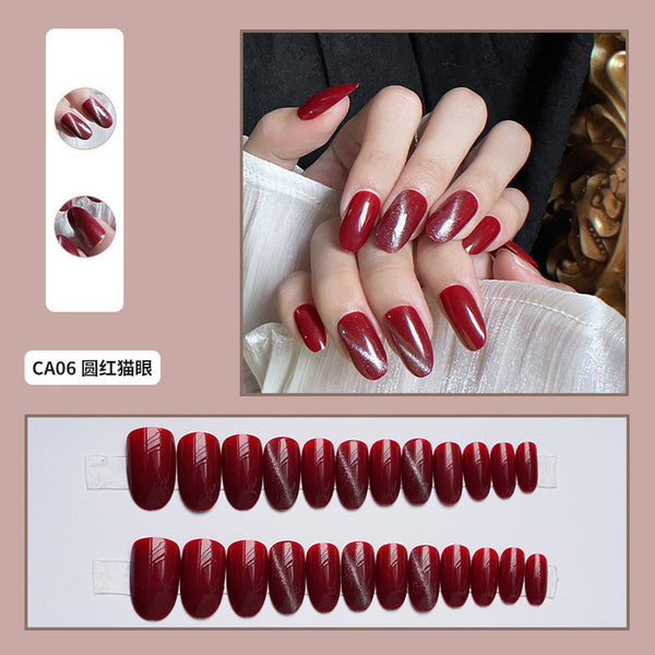 12 Sizes-24 PcsPress On Nails CA06