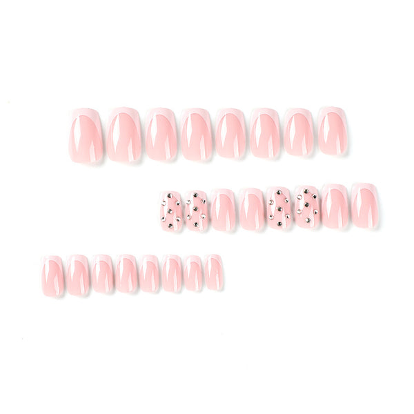 12 Sizes-24 Pcs Press On Nails JP2384