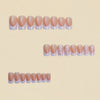 12 Sizes-24 Pcs Press On Nails Y925