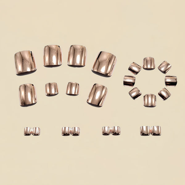 12 Sizes-24 Pcs Press On Nails Y1855
