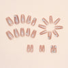 12 Sizes-24 Pcs Press On Nails Z642