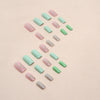 12 Sizes-24 Pcs Press On Nails W679