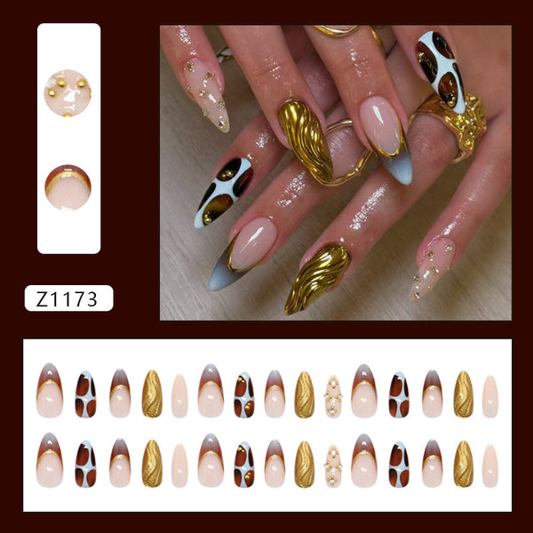 15 Sizes-30 PcsPress On Nails Z1173