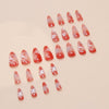 12 Sizes-24 Pcs Press On Nails W1645
