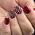 12 Sizes-24 Pcs Press On Nails C1553
