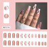 12 Sizes-24 Pcs Press On Nails W1516