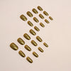 12 Sizes-24 Pcs Press On Nails W1283
