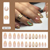 12 Sizes-24 Pcs Press On Nails W1905
