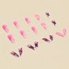 12 Sizes-24 Pcs Press On Nails Y137
