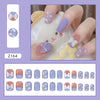 12 Sizes-24 Pcs Press On Nails Z162