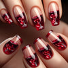 12 Sizes-24 Pcs Press On Nails Y1722