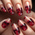 12 Sizes-24 Pcs Press On Nails Y1722