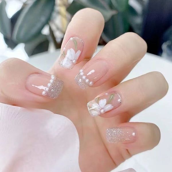 12 Sizes-24 PcsPress On Nails Z1146