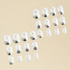 12 Sizes-24 PcsPress On Nails Y048