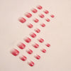 12 Sizes-24 Pcs Press On Nails W1383