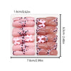 48 Pcs Press On Nails FrenchBow-1-48pcs