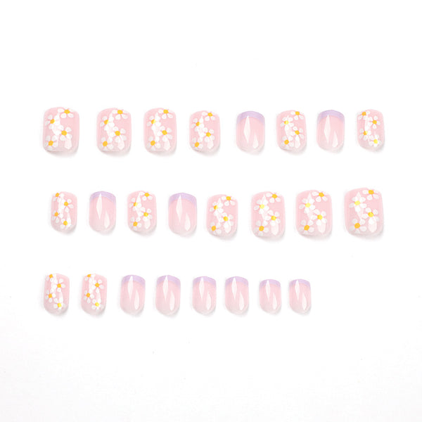 12 Sizes-24 Pcs Press On Nails JP1503