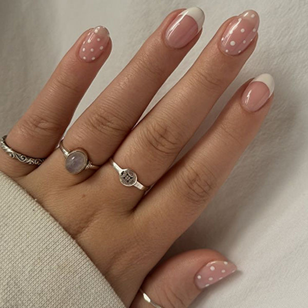 12 Sizes-24 Pcs Press On Nails JP4374