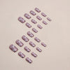 12 Sizes-24 Pcs Press On Nails W1289