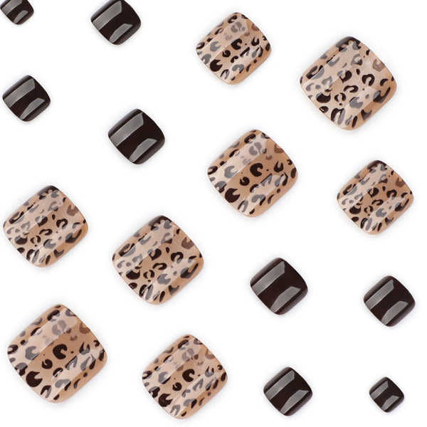 12 Sizes-24 Pcs Press On Nails JP4238