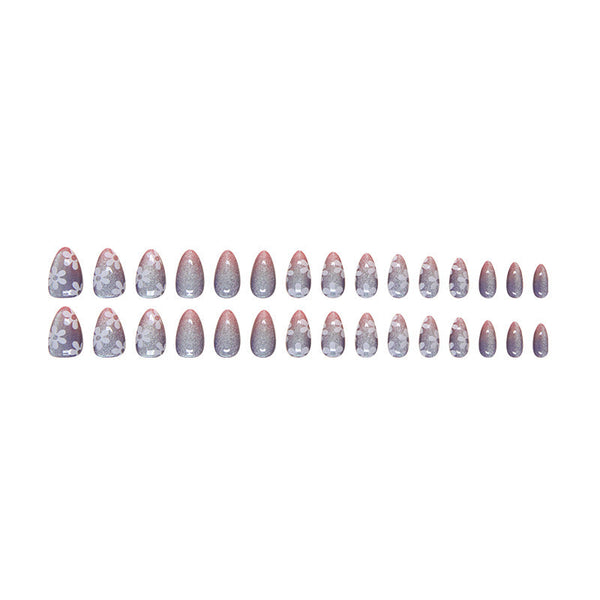12 Sizes-24 PcsPress On Nails W1724